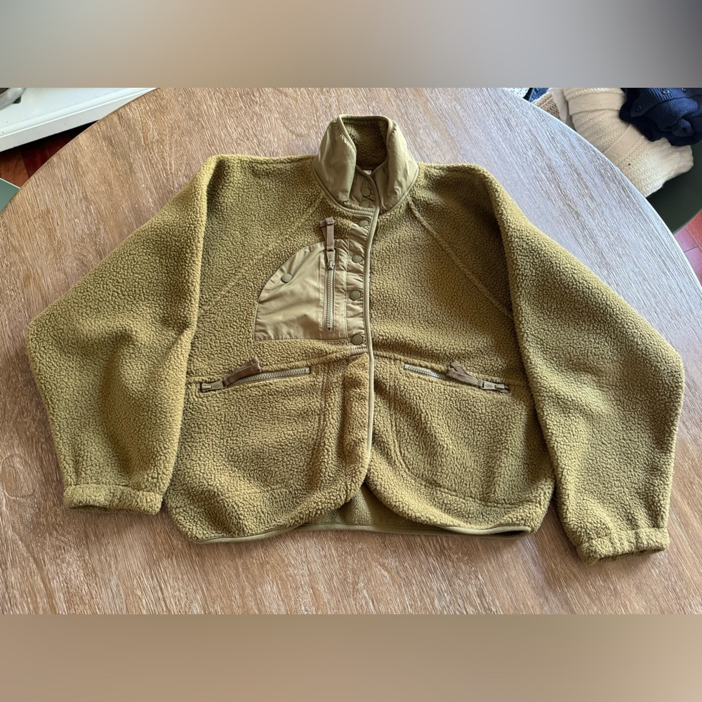 FP Movement Hit the Slopes Fleece, Army Green Size Small